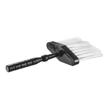 Dompel Neckbrush 4552 – Soft Nylon Bristle Hair Removal Brush for Barbers and Salons – Washable with Plastic Handle